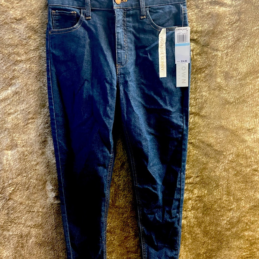 High rise skinny Jean
